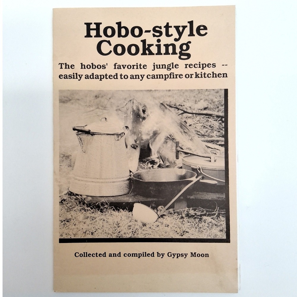 Hobo-style Cooking Booklet Gypsey Moon Americana Folk Ephemera Vintage Rare